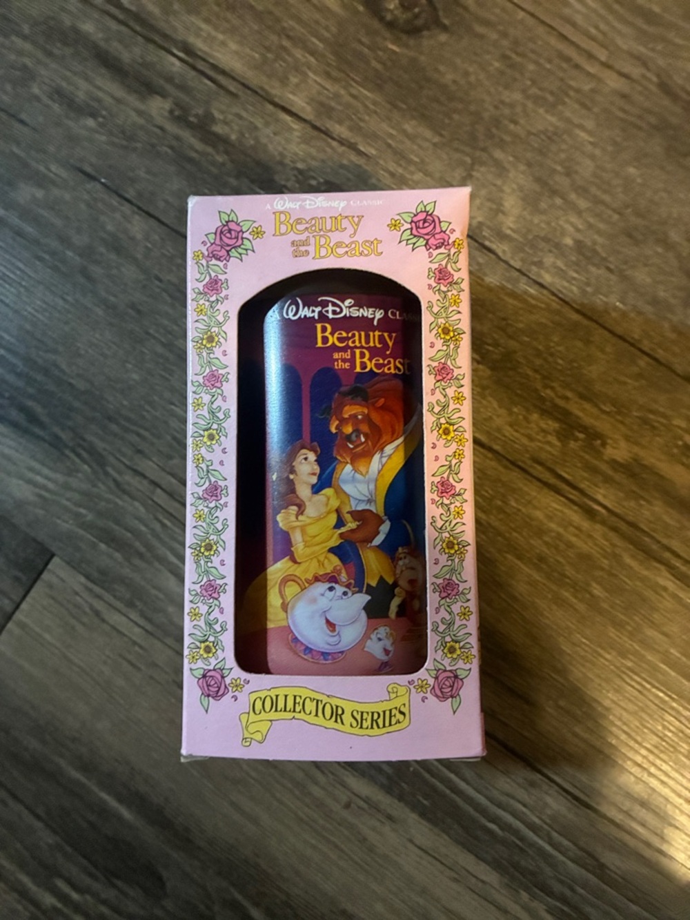 Disney Beauty and the Beast Collector Series Tin - Pink